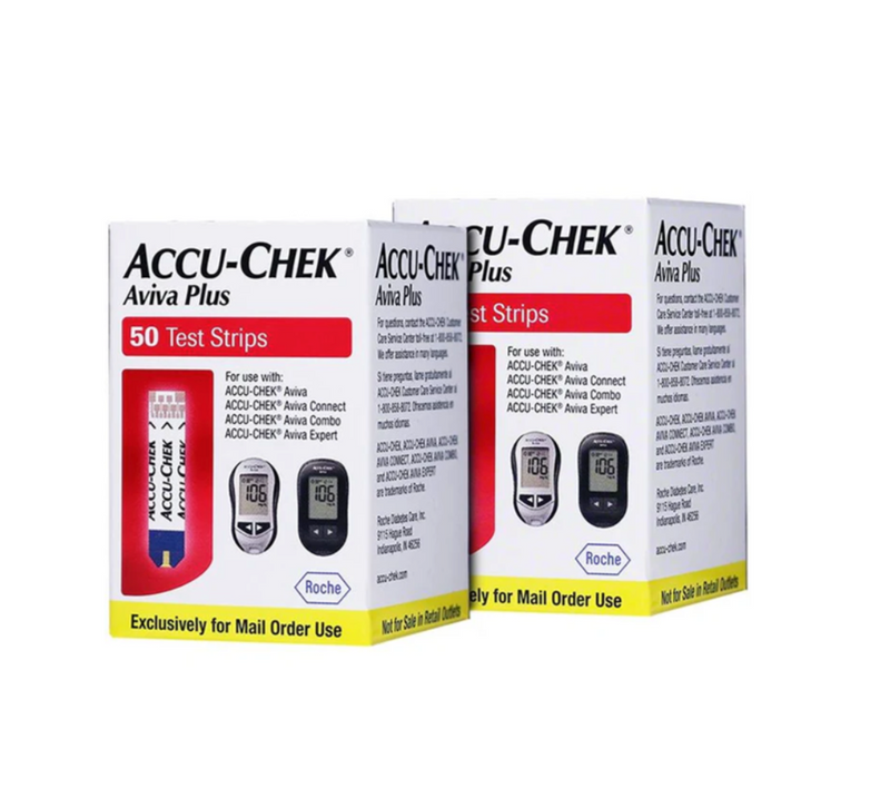 Strisce reattive Accu-Chek Aviva PLUS - 100 ct